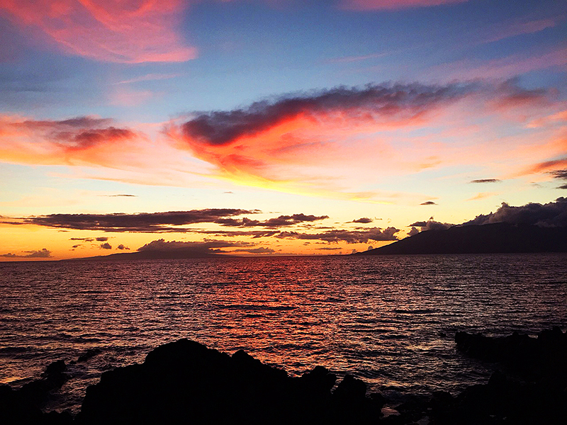 Sonnenuntergang Maui