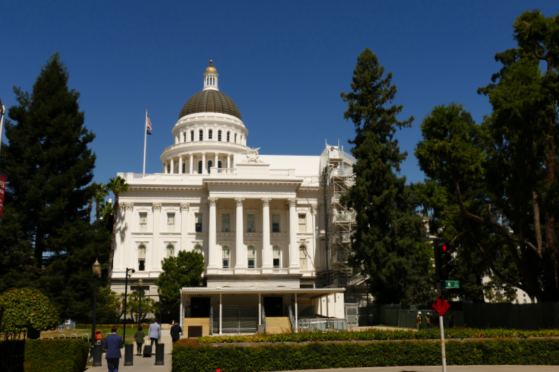 Bild vom Capitol in Sacramento