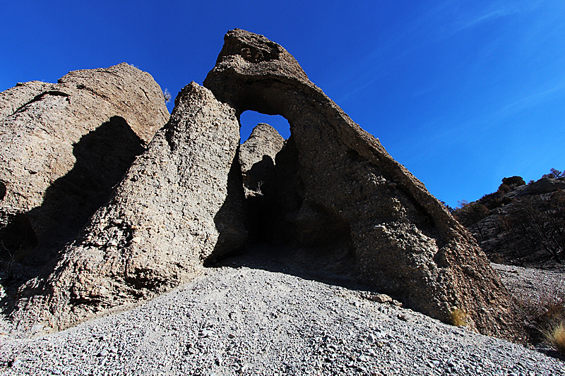 Der A Arch, ein Steinbogen im Kyle Canyon nahe Las Vegas, Nevada