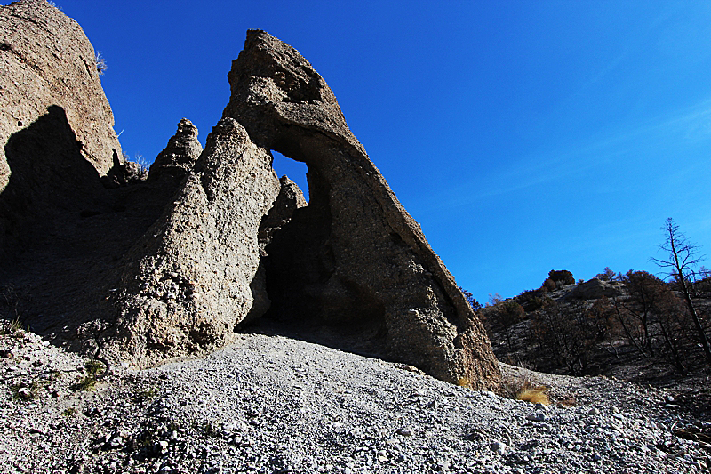 Der A Arch, ein Steinbogen im Kyle Canyon nahe Las Vegas, Nevada