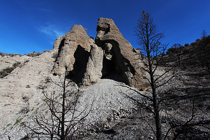 Der A Arch, ein Steinbogen im Kyle Canyon nahe Las Vegas, Nevada