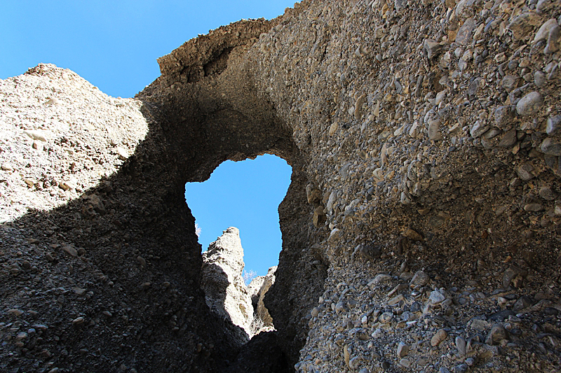 Der A Arch, ein Steinbogen im Kyle Canyon nahe Las Vegas, Nevada