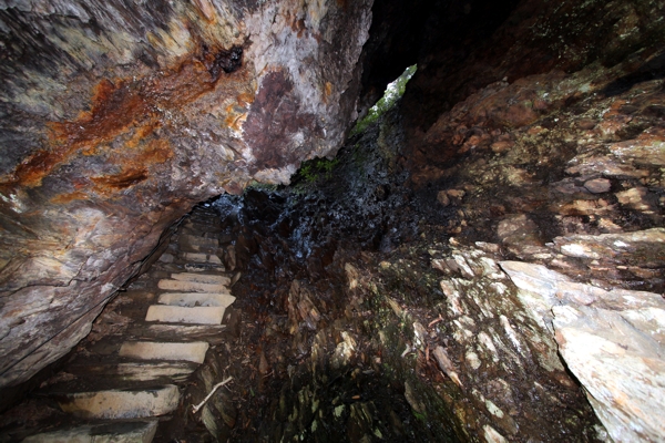 Arch Rock aka. Alum Cave Arch at Great Smoky Mountains Nationalpark