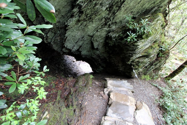 Arch Rock aka. Alum Cave Arch at Great Smoky Mountains Nationalpark