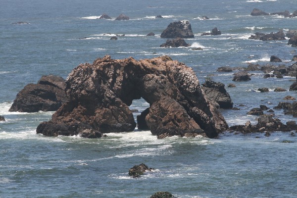 Arch Rock at Marshall Gulch