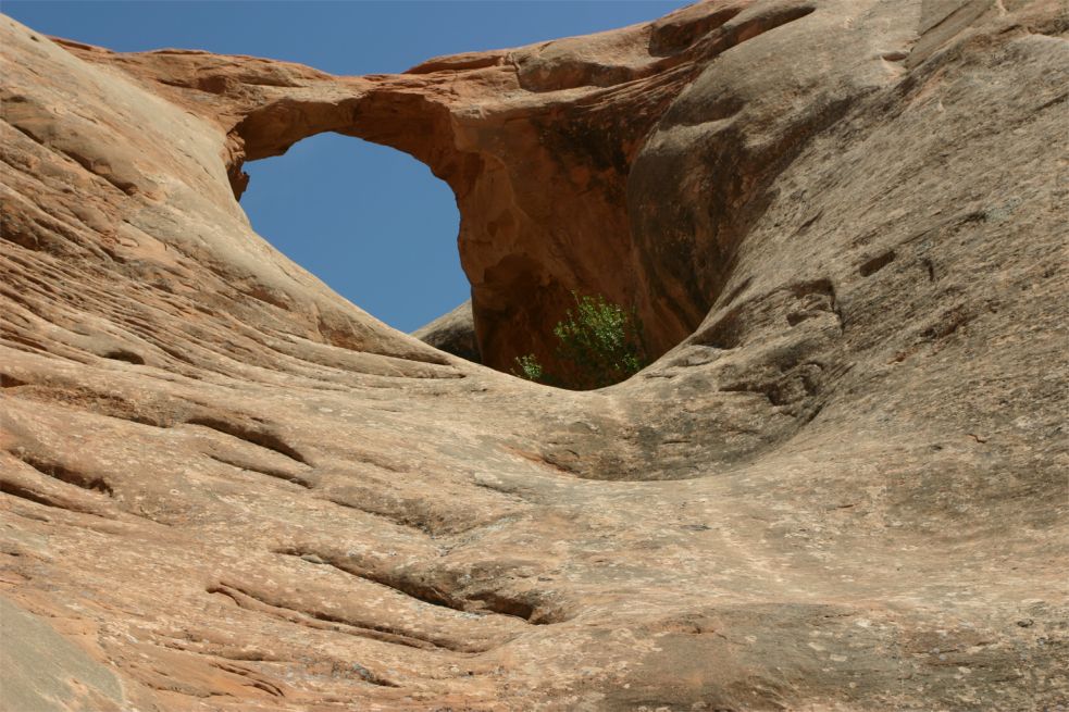 Arrowhead Arch [Moab] fallen