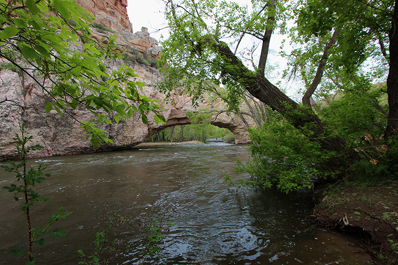 Ayres Natural Bridge Wyoming