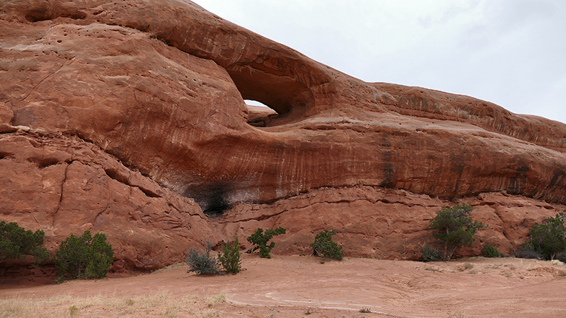 Balcony Arch [Behind the Rocks]