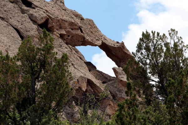 Bandelier Arch