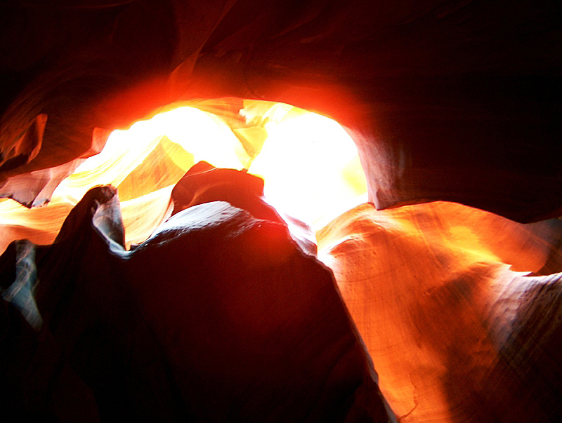 Upper Antelope Canyon - Beams