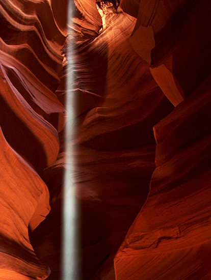 Upper Antelope Canyon - Beams