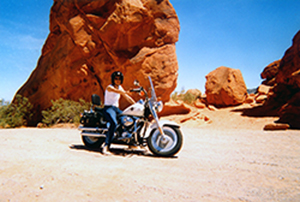 Harley Valley of Fire