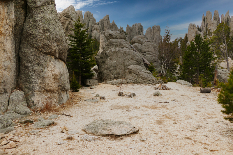 Black Elk aka. Harney Peak Trail und Little Devils Tower Trail [Custer State Park - Black Hills]