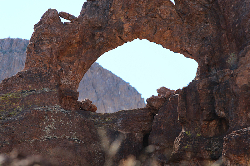 Black Glass Canyon Arch