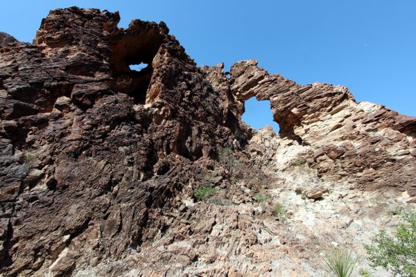 Burro Mesa Pouroff Window [Big Bend National Park]