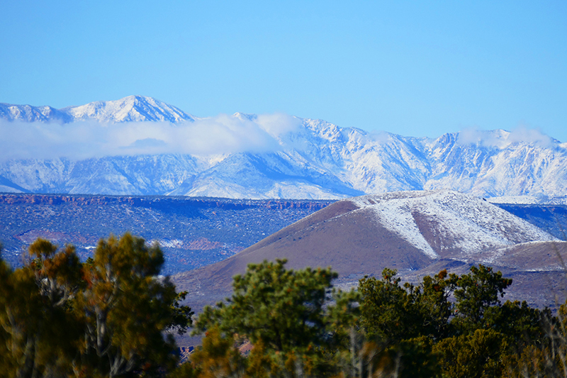 Pine Valley Mountains Blick vom Canaan Mountain