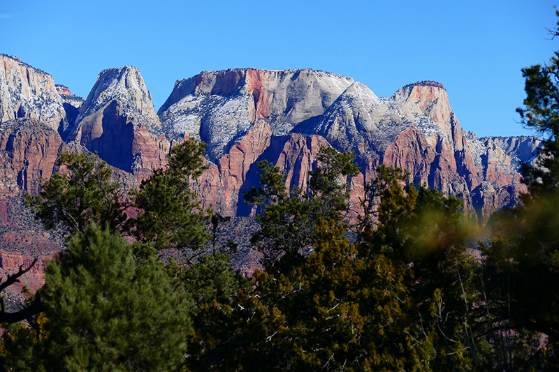 Zion Massive vom Canaan Mountain