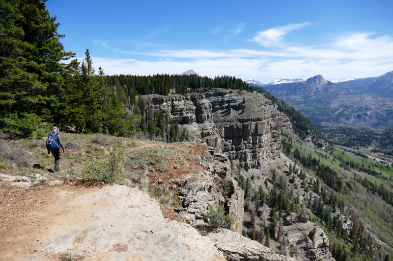 Castle Rock via Elbert Creek Trail [Hermosa Cliffs - San Juan National Forest]