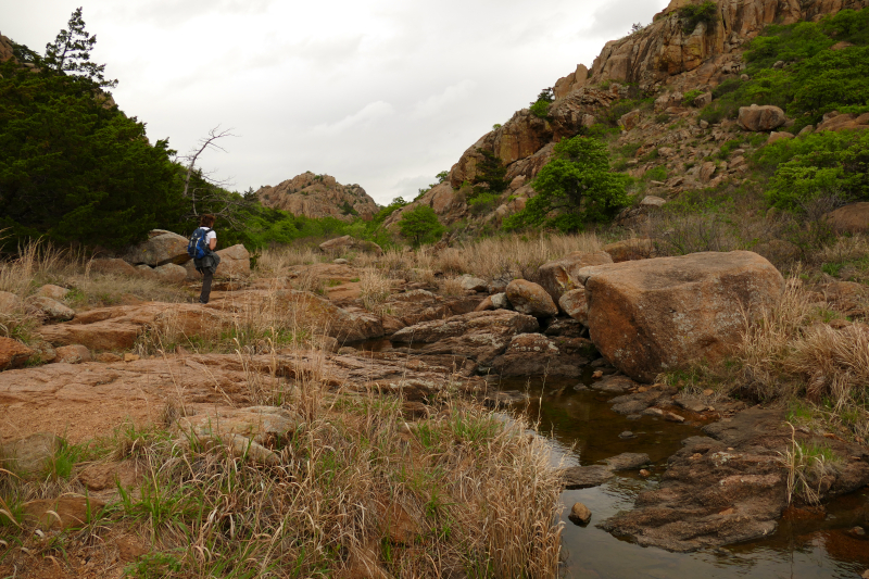 USA Hiking Database: Bilder Charons Garden Wilderness Trail [Wichita Mountains] - Pictures Charons Garden Wilderness Trail [Wichita Mountains]