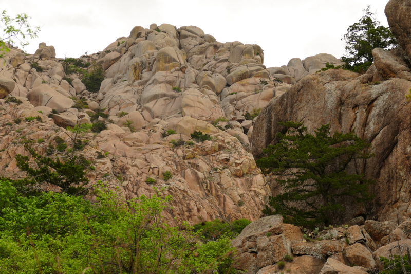 USA Hiking Database: Bilder Charons Garden Wilderness Trail [Wichita Mountains] - Pictures Charons Garden Wilderness Trail [Wichita Mountains]