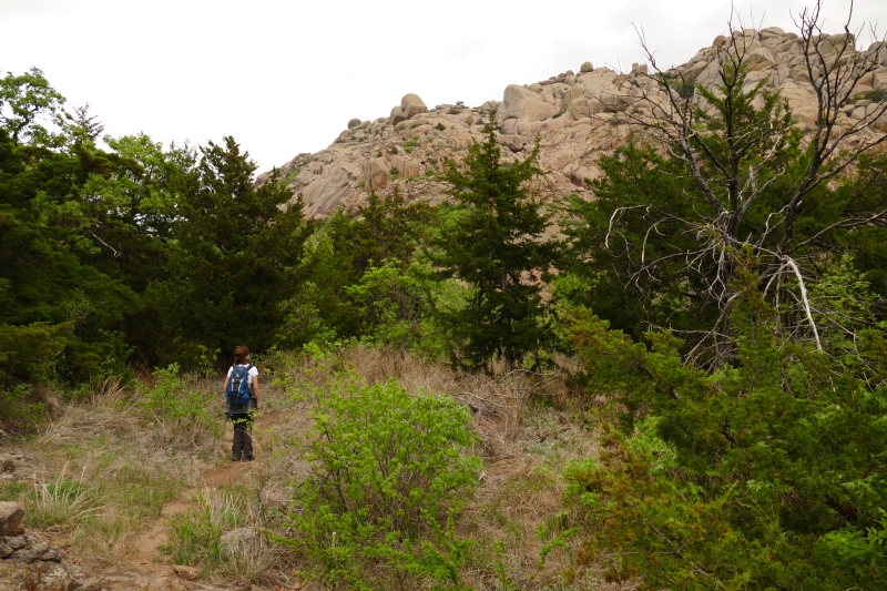 USA Hiking Database: Bilder Charons Garden Wilderness Trail [Wichita Mountains] - Pictures Charons Garden Wilderness Trail [Wichita Mountains]