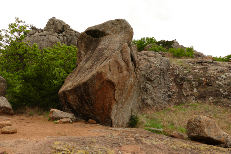 USA Hiking Database: Bilder Charons Garden Wilderness Trail [Wichita Mountains] - Pictures Charons Garden Wilderness Trail [Wichita Mountains]