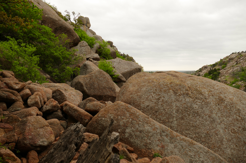 USA Hiking Database: Bilder Charons Garden Wilderness Trail [Wichita Mountains] - Pictures Charons Garden Wilderness Trail [Wichita Mountains]