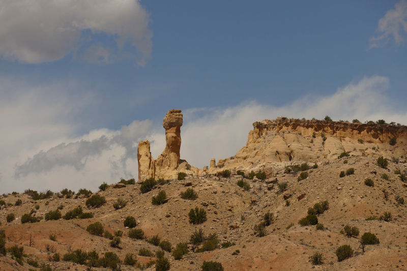 Chimney Rock Trail from Ghost Ranch [Carson National Forest]