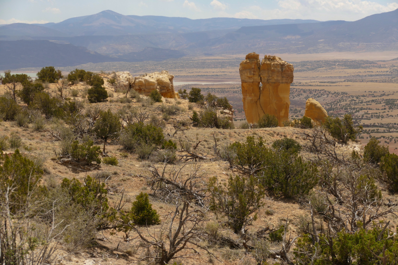 USA Hiking Database: Bilder Chimney Rock Trail [Carson National Forest] - Pictures Chimney Rock Trail [Carson National Forest]