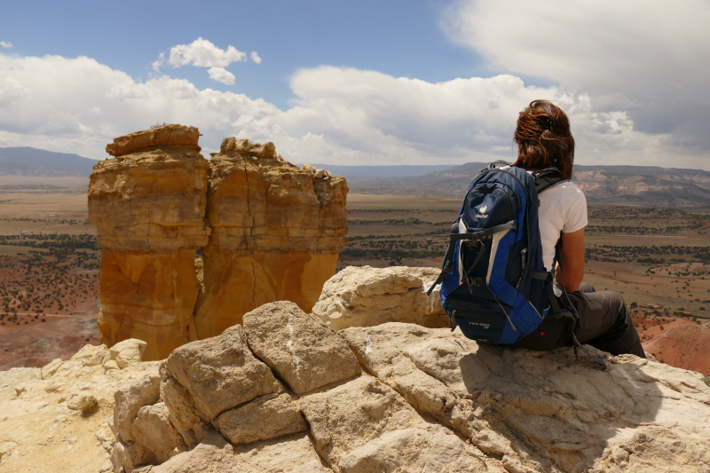 USA Hiking Database: Bilder Chimney Rock Trail [Carson National Forest] - Pictures Chimney Rock Trail [Carson National Forest]