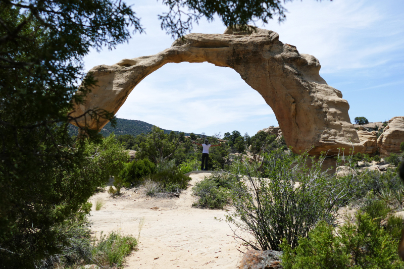 Cox Canyon Arch aka. Anasazi Arch