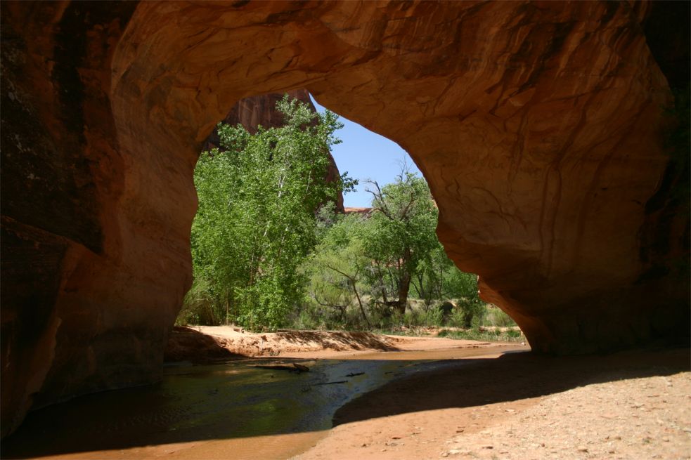 Coyote Gulch Natural Bridge