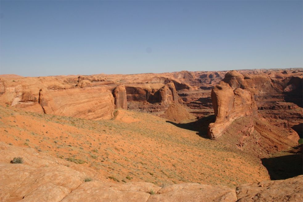 Coyote Gulch - über den Crack in the Wall bis zur Coyote Natural Bridge