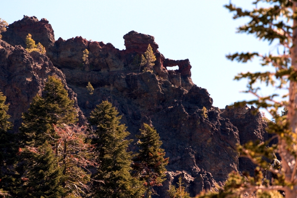 Diamond Peak Arch [Lassen Volcanic National Park]