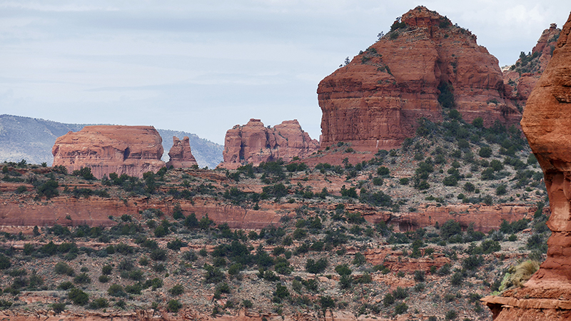 Doe Mountain and the Cockscomb Sedona