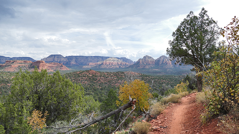 Aerie und Cockscomb Trails