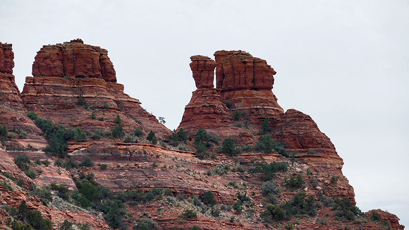 Doe Mountain and the Cockscomb Sedona