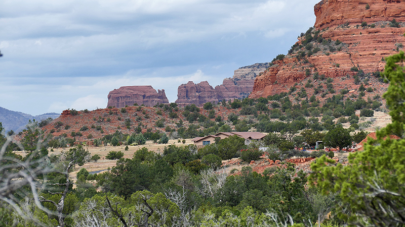 Doe Mountain and the Cockscomb Sedona