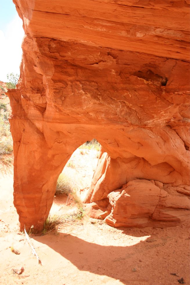 Double Arch aka. Flame Arch aka. High Heel Arch [Coyote Buttes North]