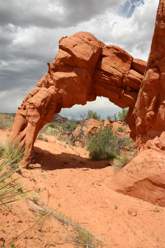 Double Arch aka. Flame Arch aka. High Heel Arch [Coyote Buttes North]