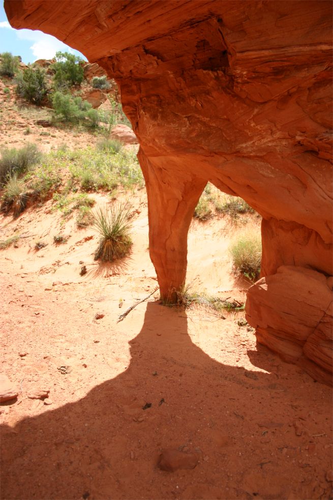 Double Arch aka. Flame Arch aka. High Heel Arch [Coyote Buttes North]