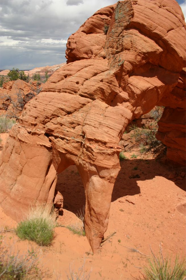 Double Arch aka. Flame Arch aka. High Heel Arch [Coyote Buttes North]