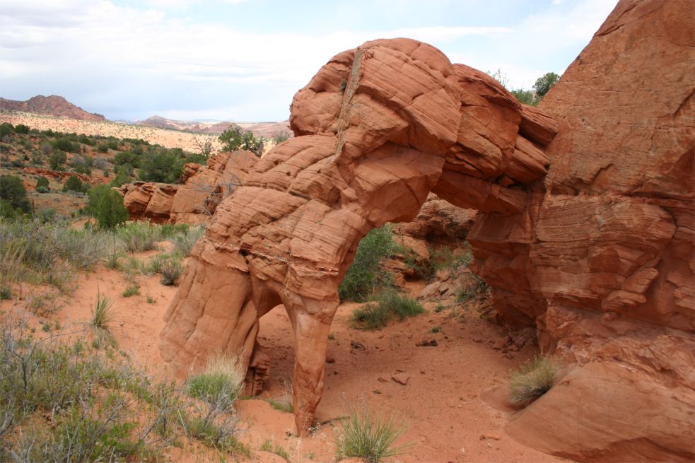 Double Arch aka. Flame Arch aka. High Heel Arch [Coyote Buttes North]