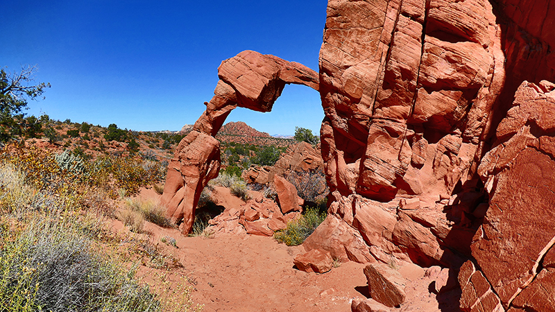 Double Arch aka. Flame Arch aka. High Heel Arch [Coyote Buttes North]