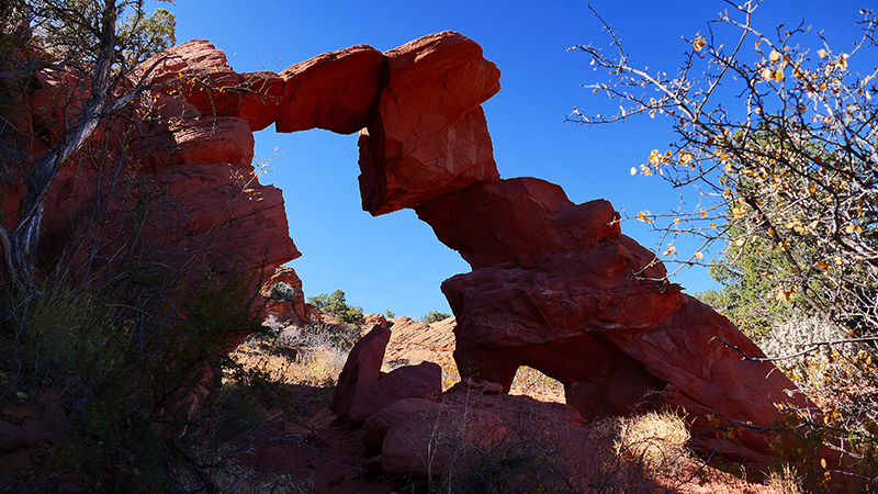 Double Arch aka. Flame Arch aka. High Heel Arch [Coyote Buttes North]