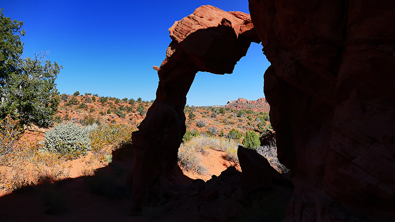 Double Arch aka. Flame Arch aka. High Heel Arch [Coyote Buttes North]