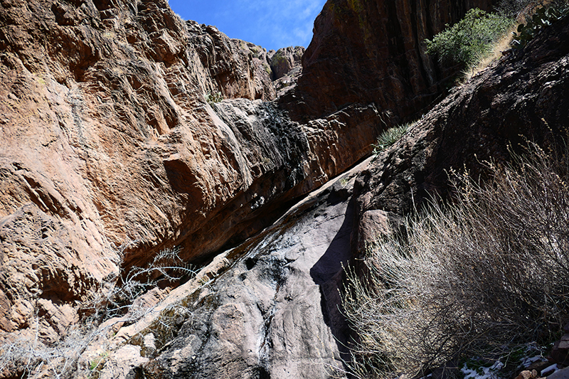 Dripping Springs Ice Canyon