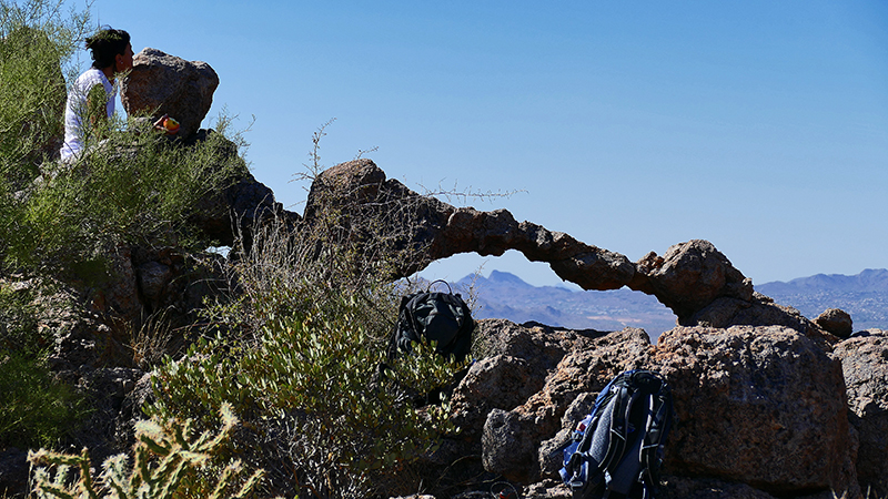 Elephant Arch [Goldfield Mountains]