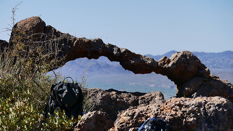 Elephant Arch [Goldfield Mountains]