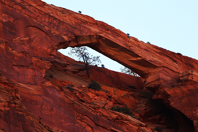 Eye of Heaven aka. Water Canyon Arch [Water Canyon - Canaan Mountain]